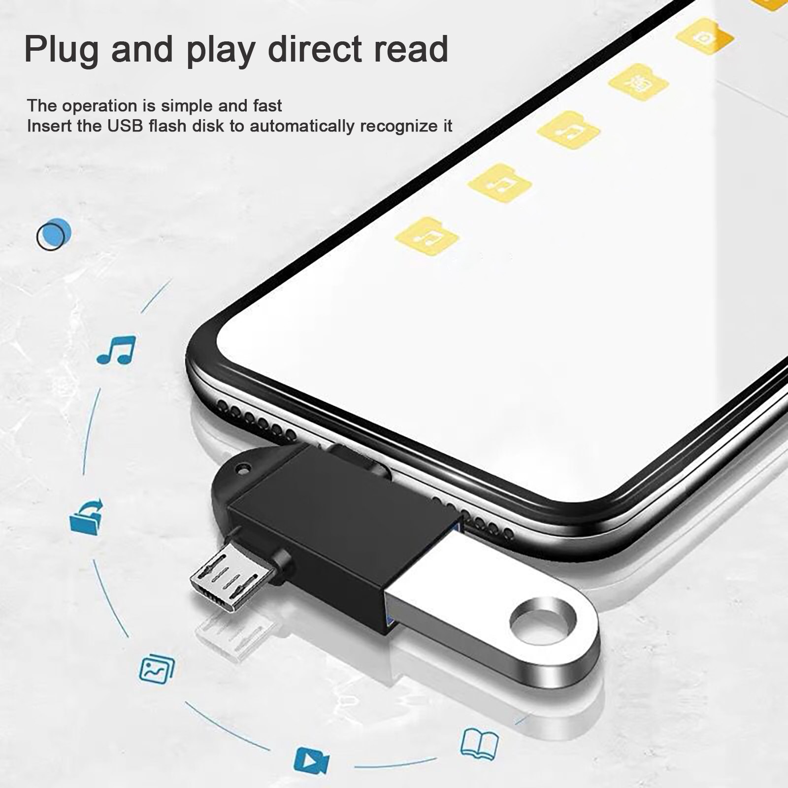 Type-C & Usb Adapter Kabel 2-In-1 Otg Adapter 2-In-1 Otg usb 3.0 Female Naar Usb 3.1 Type C & Micro-B Male Adapter Converter