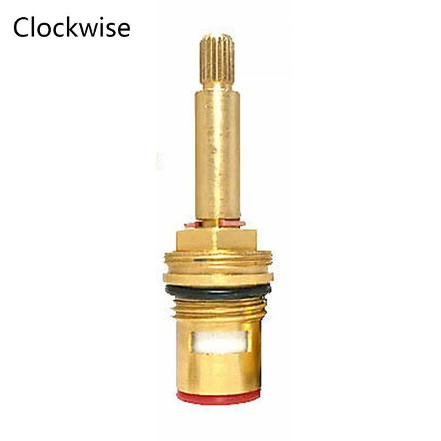 20 Teeth 3/4 Tap Valve Cartridge Quarter Insert Connector Replacement Shower Bath: clockwise
