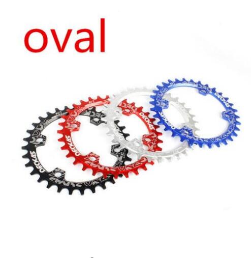 Deckas ovaal kettingblad, mtb mountainbike, fietskettingblad bcd 96mm , 32/34/36/38t plaat 96 bcd voor 7-11 speed  m7000 m8000 m9000