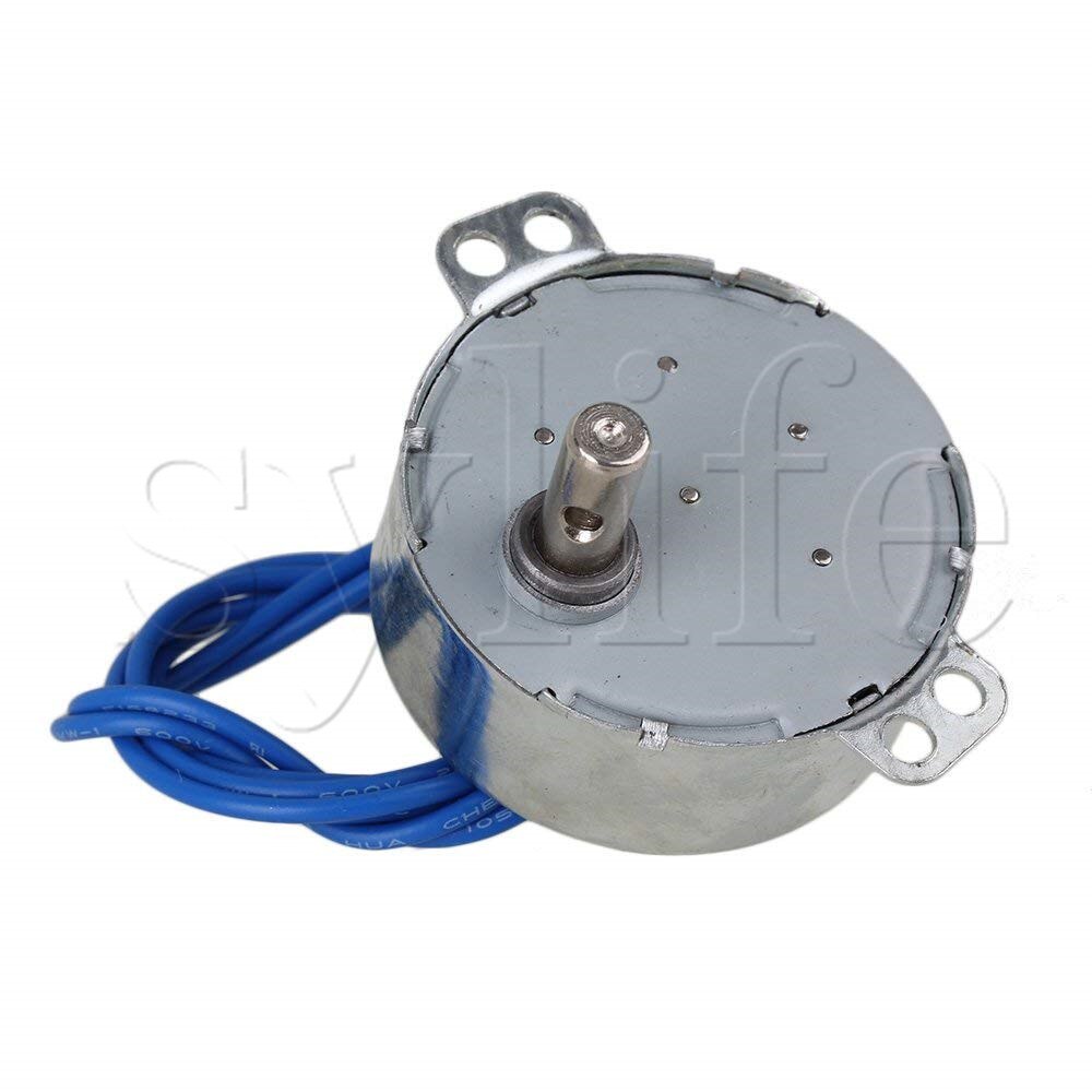 Small Synchronous Motor AC 110V 10-12RPM 50/60Hz 4W CCW/CW TYC-50 Torque 2kgf.cm