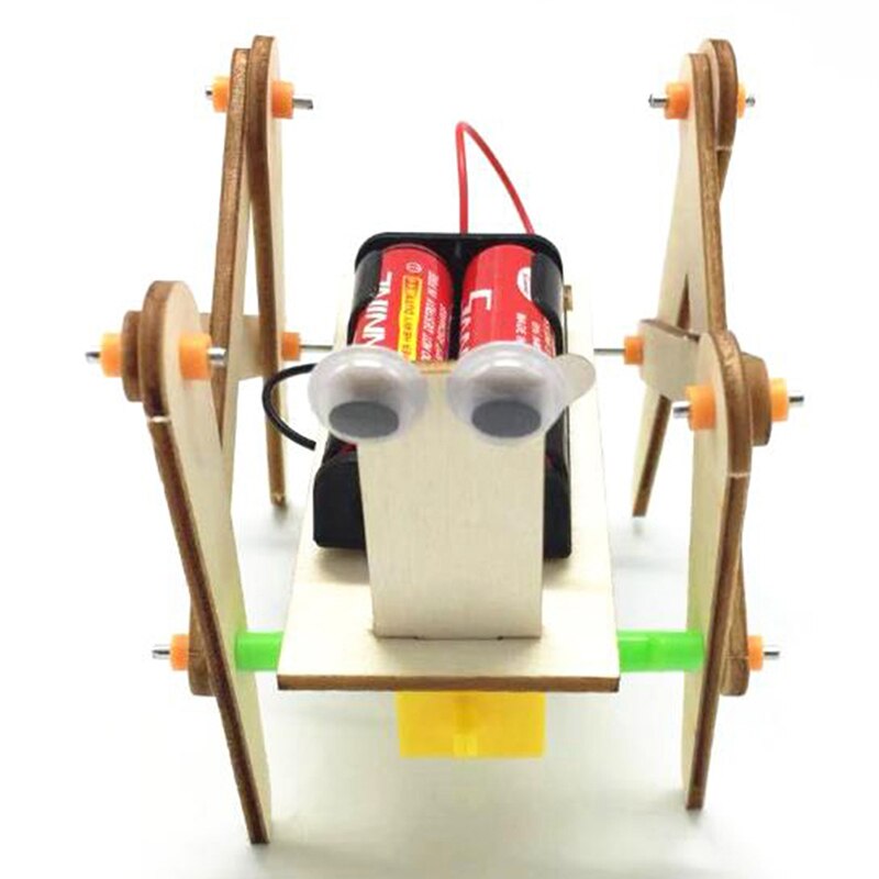 Robot rampant électronique pour enfants, jouet éducatif, modèle assemblé, expérience scientifique, bricolage, 1 pièce