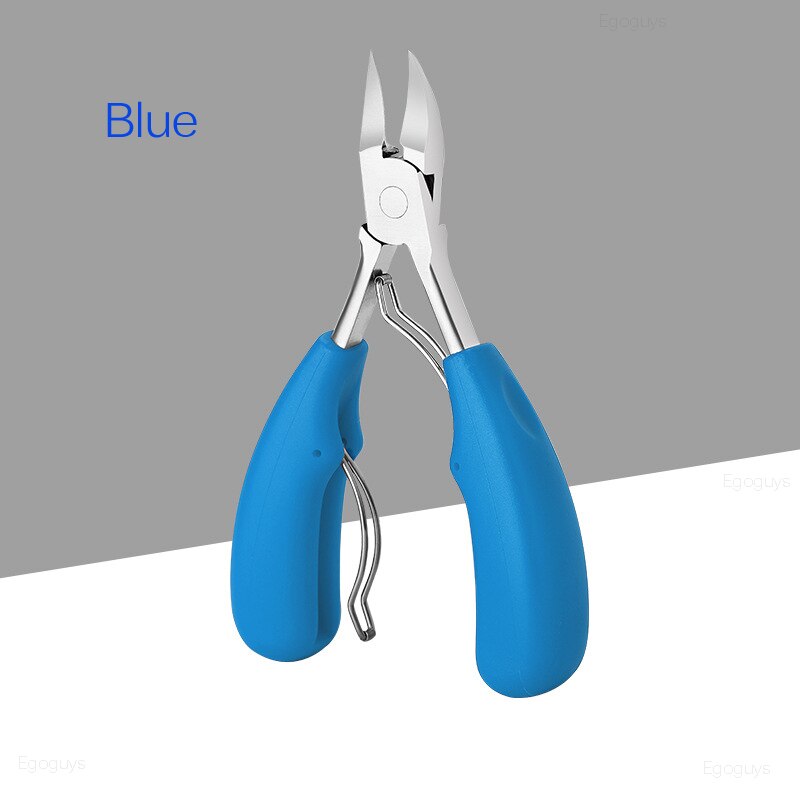 Tijeras de acero inoxidable para cutículas de uñas, cortaúñas para manicura, removedor de piel muerta, cortador de pinzas para pedicura, alicates de pico de águila: 9