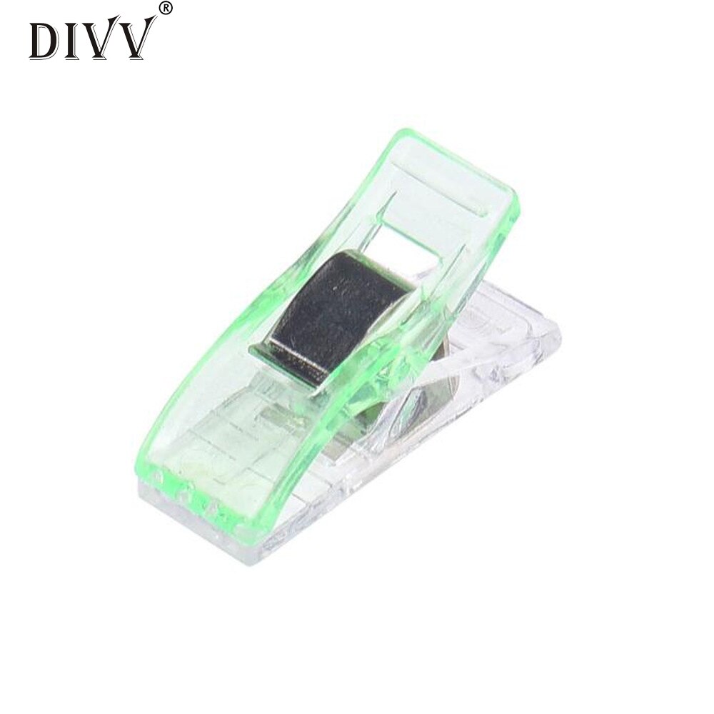 20 stuks doorzichtige naai-knutselquiltbindingen, plastic clips, klemmen, hemel, pinces couture naai-naaiklemmen 20