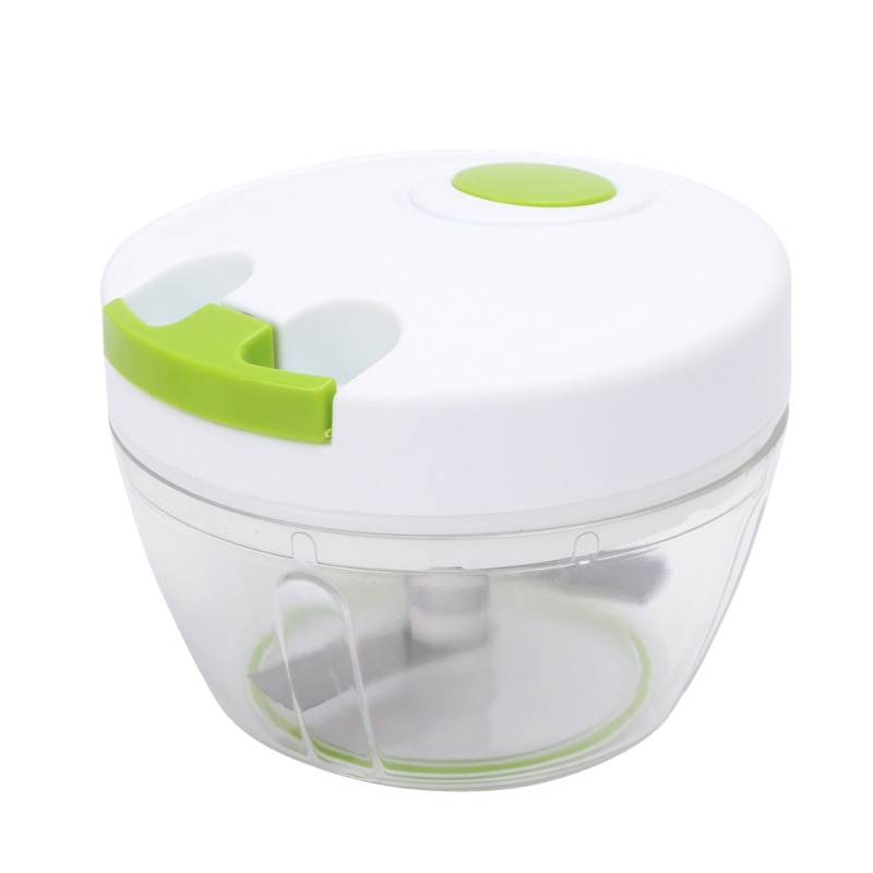 Picadora de comida de cocina, picadora Manual de mano para el hogar, procesador de cuerda, trituradora, Máquina para ensalada, herramientas para vegetales