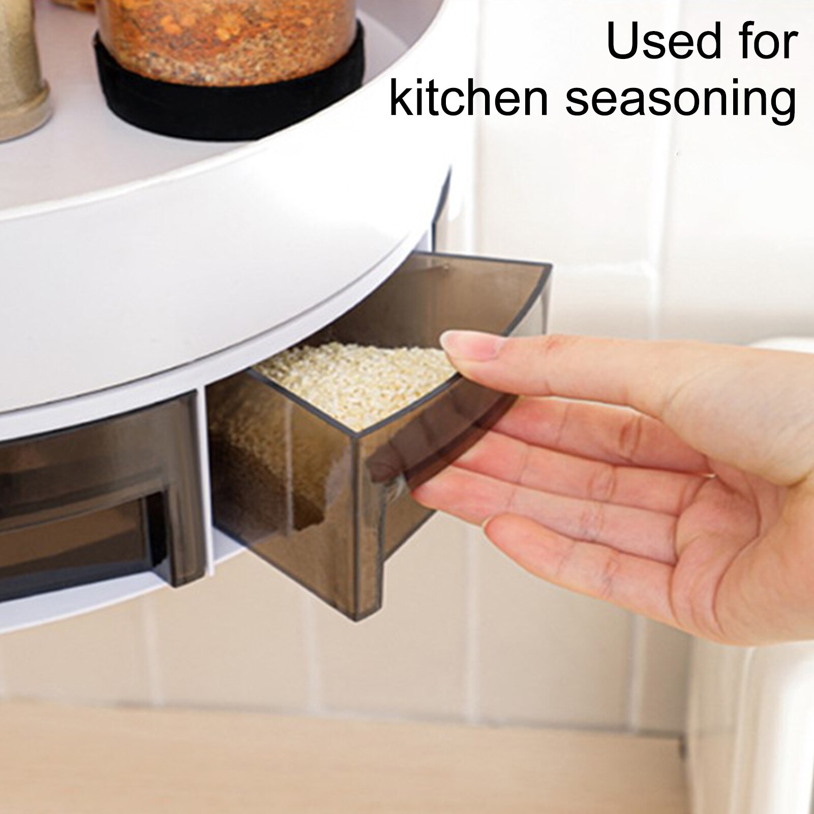 Bathroom 360 Degree Rotating Triangle Shelf Toilet Rotating Shelf Spinning Corner Shelf Bathroom Kitchen Storage Hanging Tray