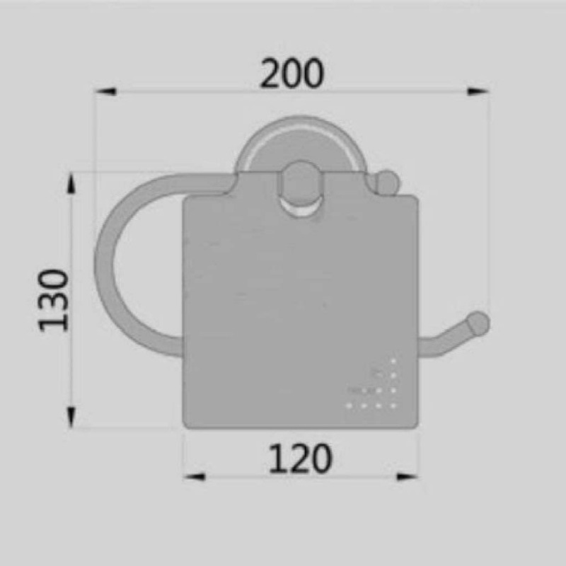 Retro väggmonterad toalettpappershållare badrumstillbehör mässingsrulle näsdukslåda badrumspappershållare