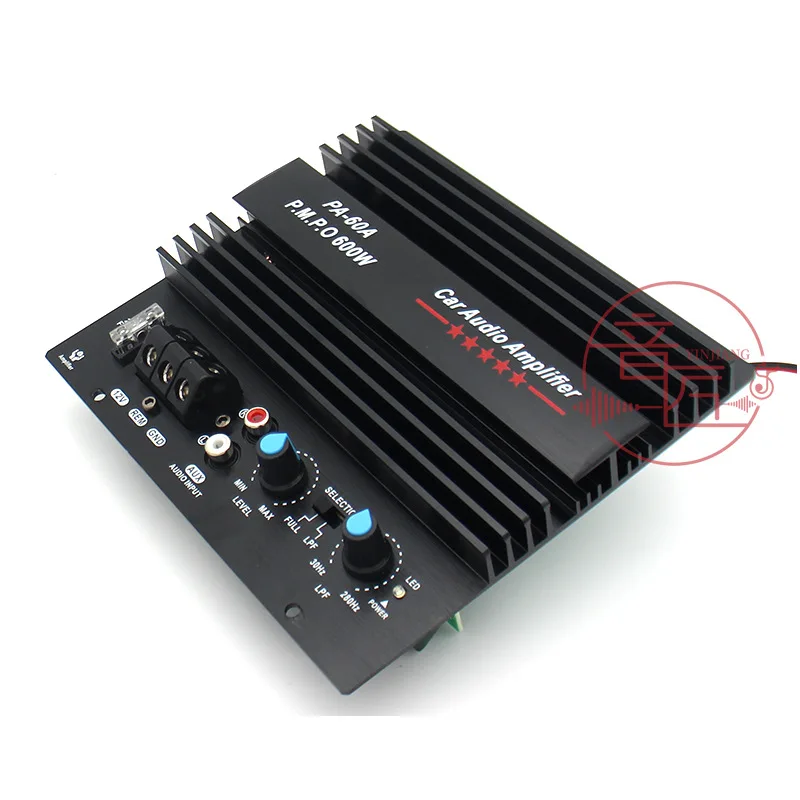 Wzmacniacz mocy 12V 600W rocznie-60A Subwoofer 12v Płyta wzmacniacza mocy samochodowej audio dużej mocy