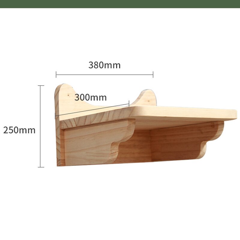 Amaca per gatti a parete letto mobili per animali domestici Set di mensole da parete per gattini gatto persico tiragraffi in legno Post da arrampicata Cat Tree House Toy: G