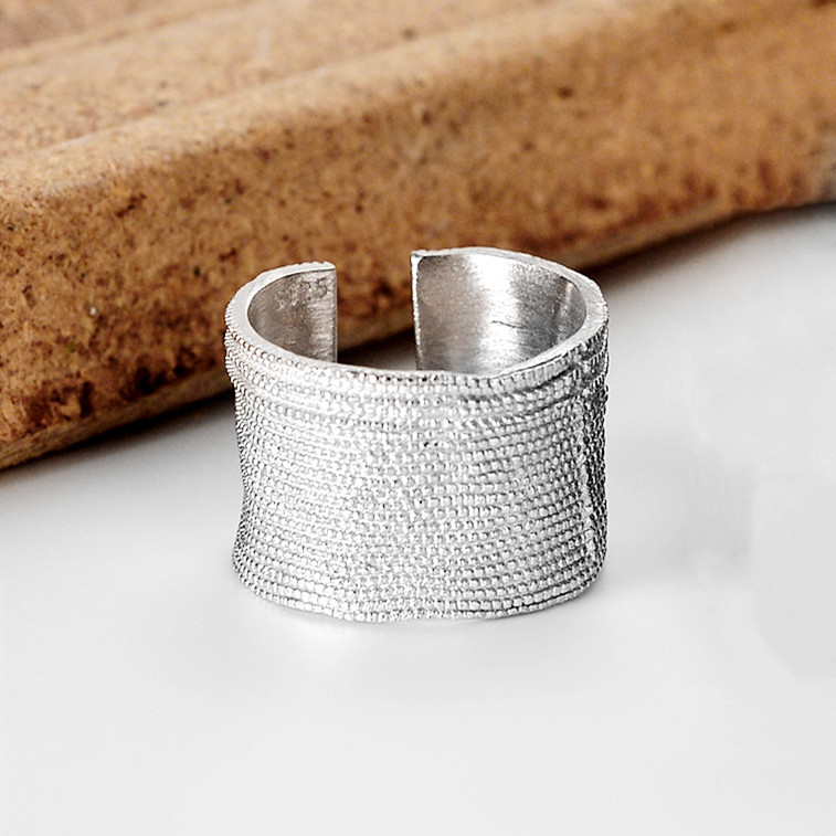 Nuovo in argento Sterling 925 anelli irregolari per le donne fidanzamento gioielli firmati di lusso offerte gioielli GaaBou