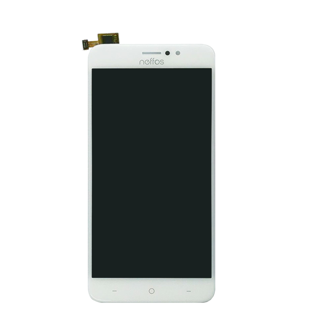 Pantalla táctil LCD de 5,5 pulgadas para TP Link tp-link Neffos C7, conjunto del Sensor de pantalla Neffos C7 TP910A TP910C, herramienta de repuesto probada por 100%: White no frame