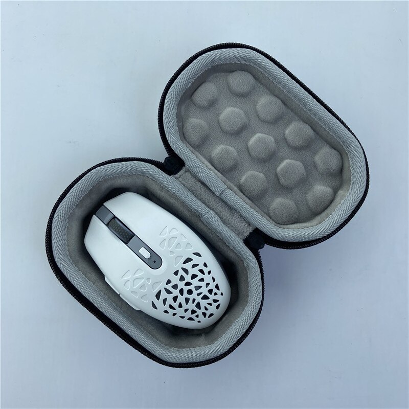 Draagbare Hard Shell Case Voor Delux Kleurrijke M820 Gaming Mechanische Gat Draadloze Drie-Modus Muis Opbergdoos Beschermende Tas