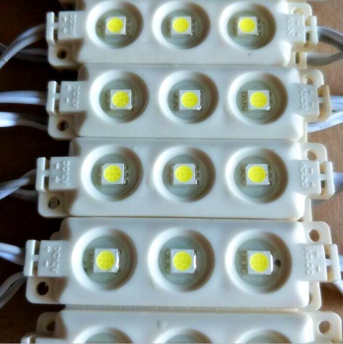 3led SMD 5050 Injection Led Module DC12V Waterproof IP65 Blue LED Advertise letter led Sign Lights