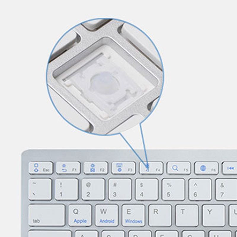 Wireless Bluetooth Lightweight Keyboard Cellphone Tablet Mobile Phone Universal Keyboard Portable Travel Home Office Keypad