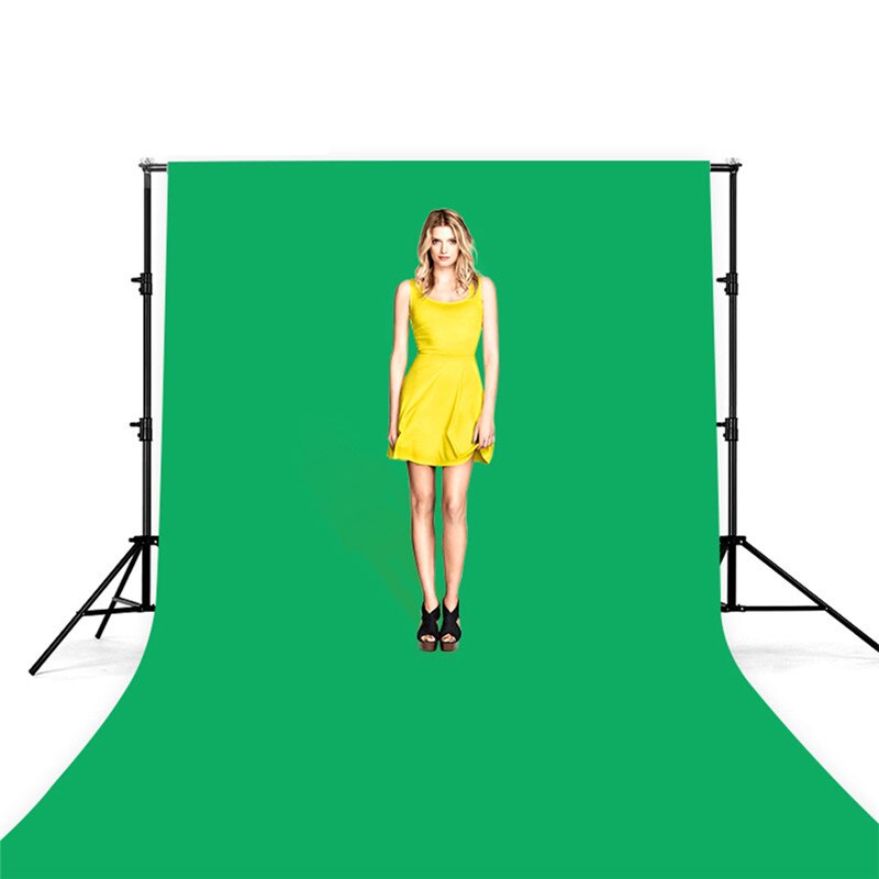 Non-Woven Green Color Photography Backdrops Video Television Collapsible Backdrop Cloth Photo Studio Prop Background Cloth