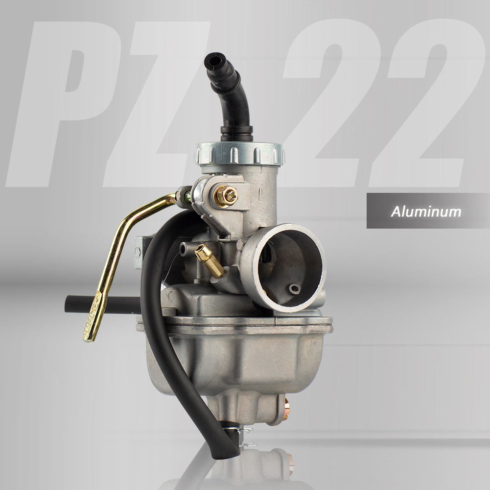 Carburador de 16mm, 18mm, 20mm, 22mm, PZ16 PZ18 PZ20 PZ22, estrangulador manual de aluminio de Zinc para 50cc, 70cc, 110cc, 125cc, 250cc, ATV, Quad Dirt Bike: Castaño