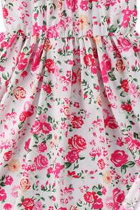 Moeder Dochter Jurken Familie Bijpassende Kleding Vrouwen Kid Meisje Bloemenprint Jurk Family Look Zomer Moeder En Dochter Kleding: kid 130cm