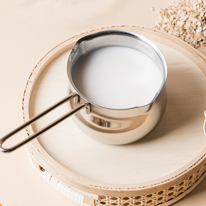 Stainless Steel Chocolate Butter Melting Pot Pan Milk Bowl Heating Melter Boiler