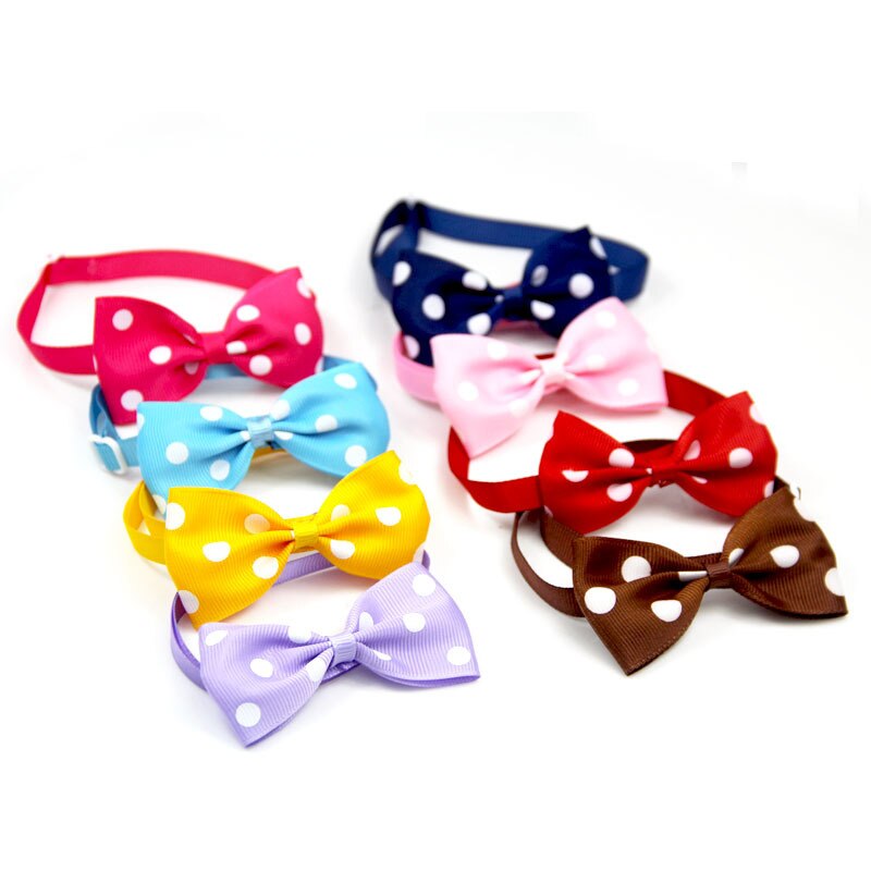 Pet Hond Kat Strikjes Kraag Pet Bows Puppy Kat Stropdassen Strikje Stropdassen Verstelbare Gesp Huisdier Accessoires Hond Kat Grooming levert