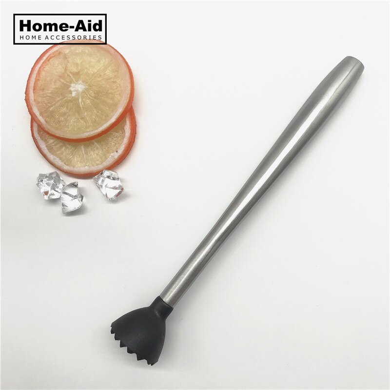 Stainless Steel Cocktail Muddler Bar Mixer Barware Mojito Cocktail DIY Drink Fruit Muddler Ice Barware Drinking Bar Tool