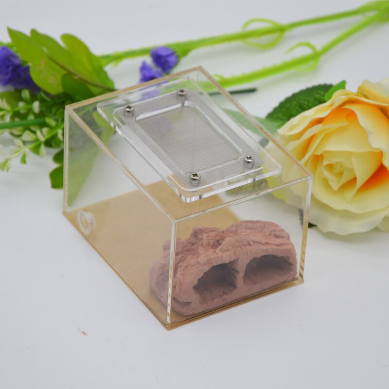 Imitation Ecological Ant Farm DIY Plaster Rockery Pet Ant Castle Landscaping Workshop Home Ants Farm House: SF-A006