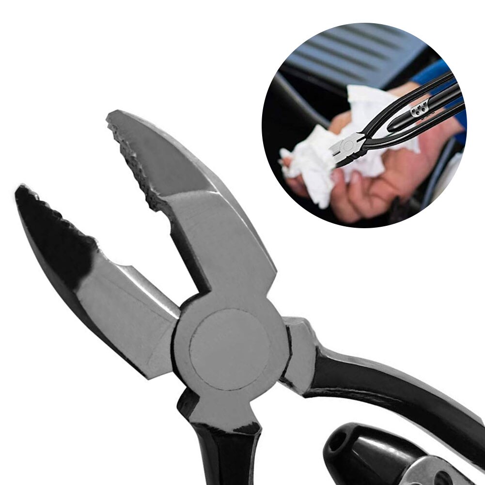 6inch Safety Wire Twisting Pliers Set Lock Twist Twister Tool / 15M Roll 0.7mm Stainless Steel Safety Lock Wire Heavy Duty Jaws