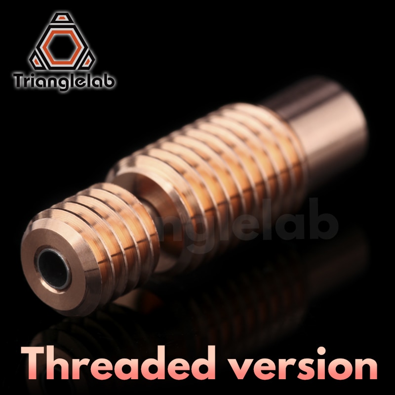 Trianglelab Bi-Metal Heatbreak Bimetal Heat Break For V6 HOTEND Heater Block For Prusa i3 MK3 Break 1.75MM Filament Smooth