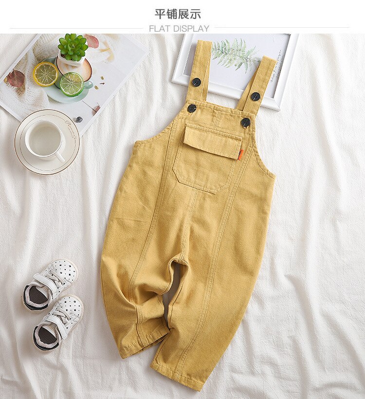 Lente Kids Overalls Mode Kinderkleding Herfst Baby Jongens En Meisjes Verstelbare Casual Snoep Kleur Jarretel Broek: Paars / 2T