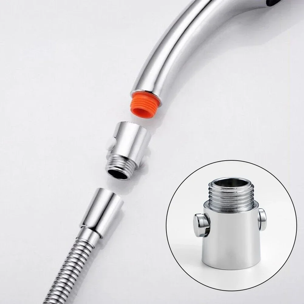 Shower Head Control Switch Handheld Shower Head Hose Attachment For Efficient Water Stop Saving Valve Shut Off Valve: WHITE