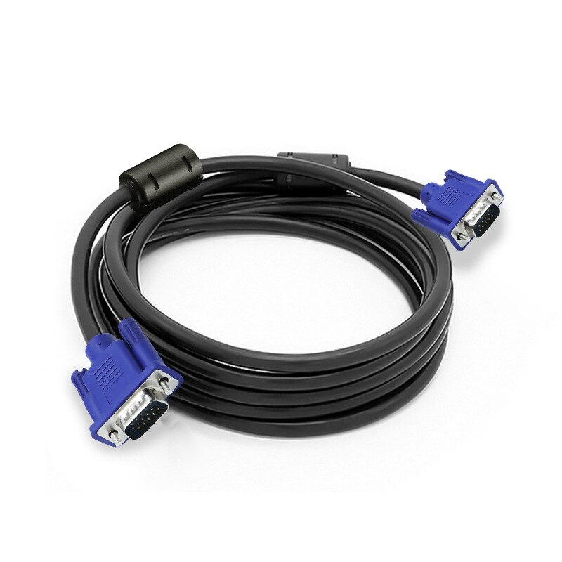 Portable HD 1080P MINI HDMI to VGA Converter With Audio VGA2HDMI Video Box Adapter For Computer HDTV Projector For Xbox DVD PS3: 1.5M Line