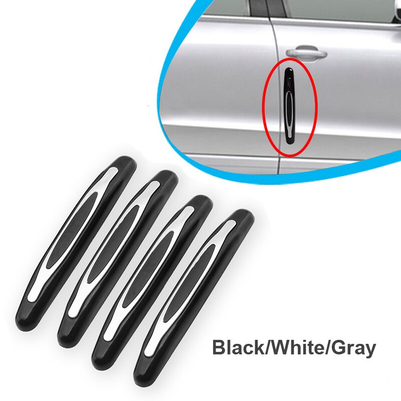 4PCS Car Door Protector Auto Door Guard Edge Bumper Guard Buffer Molding Protection Strip For Ford Kuga Toyota Chr
