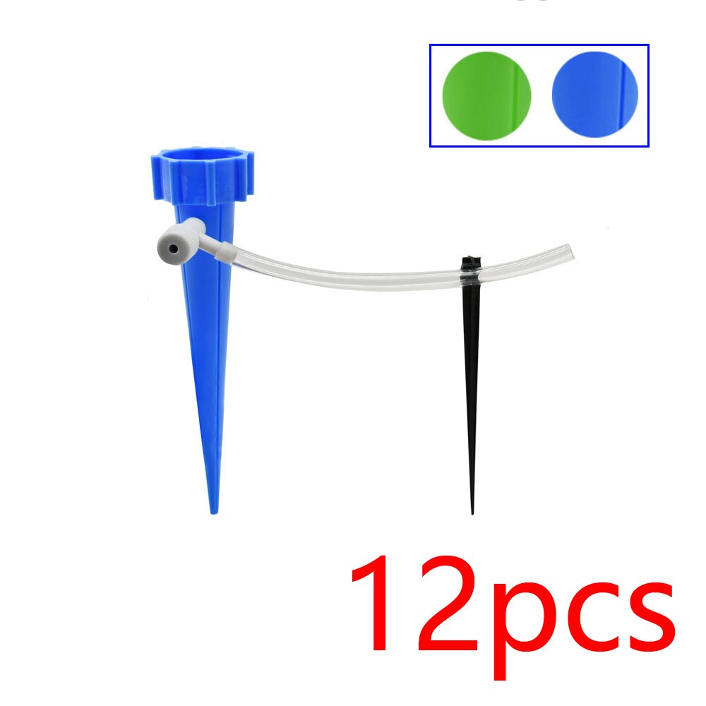 36/24/12 Pcs Auto Drip Irrigatie Watering Systeem Druppelaar Spike Kits Tuin Huishoudelijke Plant Bloem Automatische Waterer Gereedschap: 12pcs