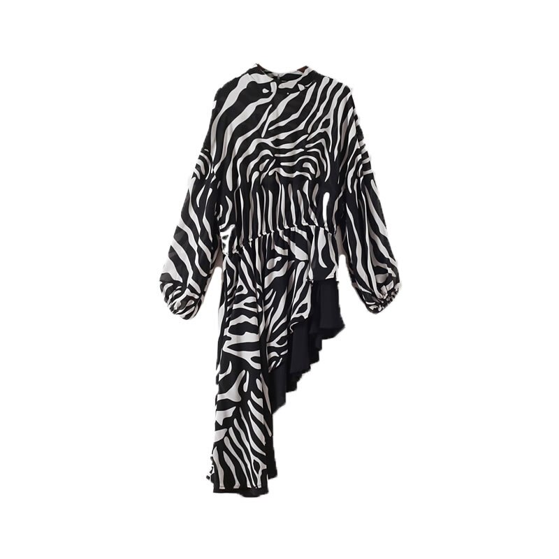 Zwarte Blouse met Ruches Mouwen