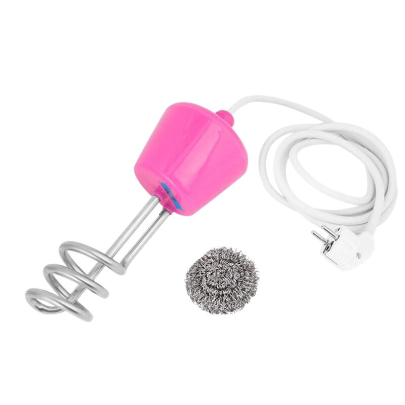 Portable Suspension Electric Immersion Water Heater Boiler for Inflatable Pool Tub Travel Camping Picnic Travel 2000W 2M(EU Plug