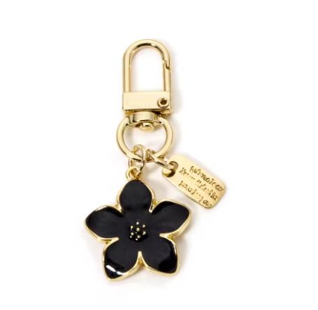 White Pear Blossom Keychain Cute Accessories Keychain Couple Matching Keyrings Pendant Items For Boutique: M / Red