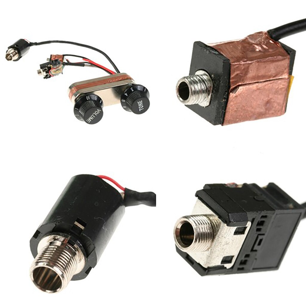 NAOMI Electric Violin Bridge Pickup Amplifier Preamp For 4/4 Electric Violin Parts & Accessories