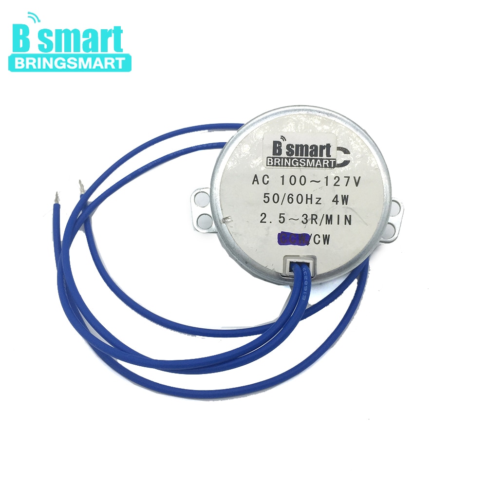 AC 5 V-240 V 0.9-70 RPM Permanente Magneet Elektrische Synchrone Motor 4W Vier Assen CW /CCW Voor Elektrische AC Fan/Magnetron