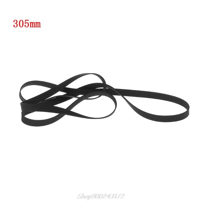 Stock Gürtel Gummi Plattenspieler Übertragung Gurt 5mm 4mm Ersatz Zubehör Phono Band CD: 8