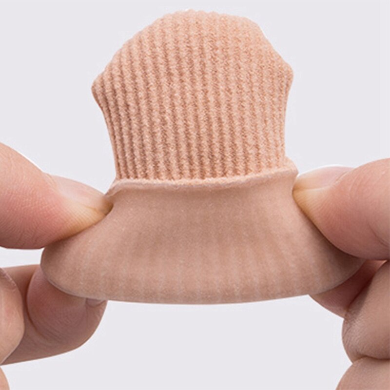 1Pc Toe Separators Fabric Gel Tube Bandage Finger and Toe Protector Hand Foot Pain Relief Cover for Feet Can Cilp Length