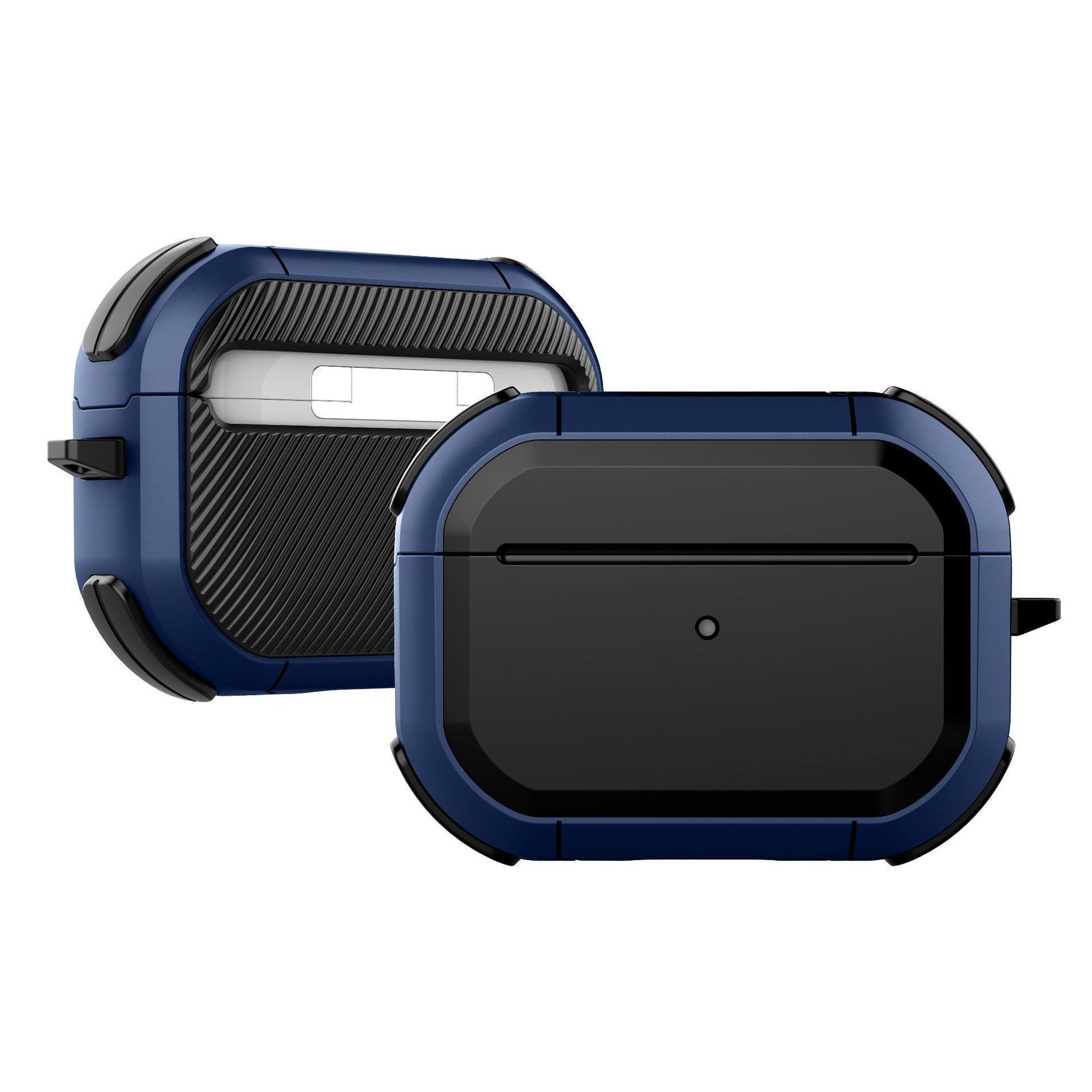 Funda Pro 2 para Airpods pro, funda de TPU para PC para Apple AirPods 3 2 1, accesorios, auriculares inalámbricos con de llavero