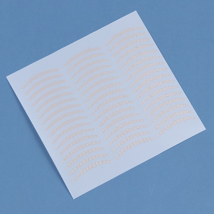 480Pcs/10 Vellen Grote Ogen Make Up Ooglid Sticker Gaas Mesh Kant Zelfklevende Ooglid Tape Stickers Make onzichtbare Hulpmiddel: 2