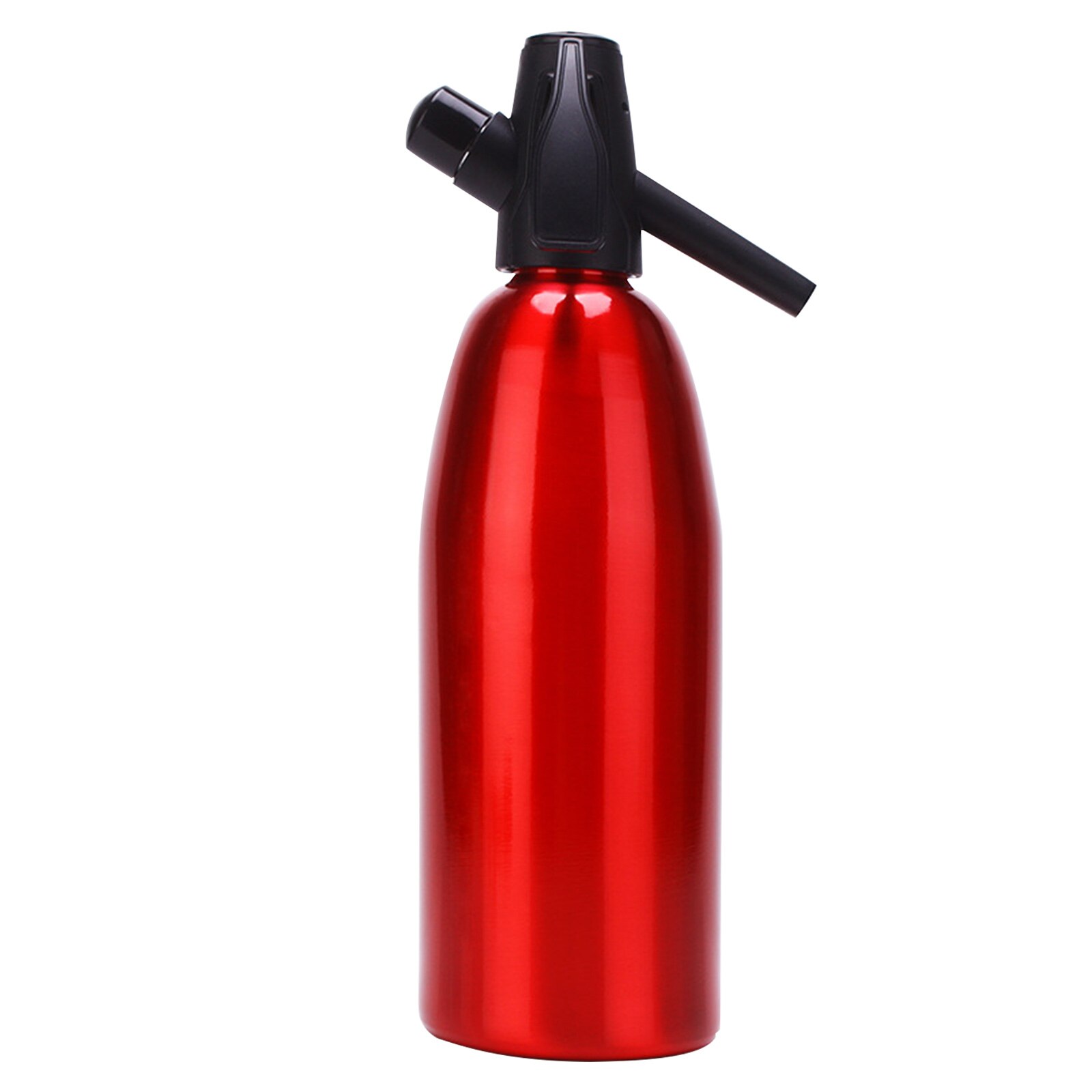 Soda Siphon Gun Bubble 1L Make Sparkling Gas Water Generator Comb Water Dispenser Gin Fizz Cocktails And Wine Spritzers: Red