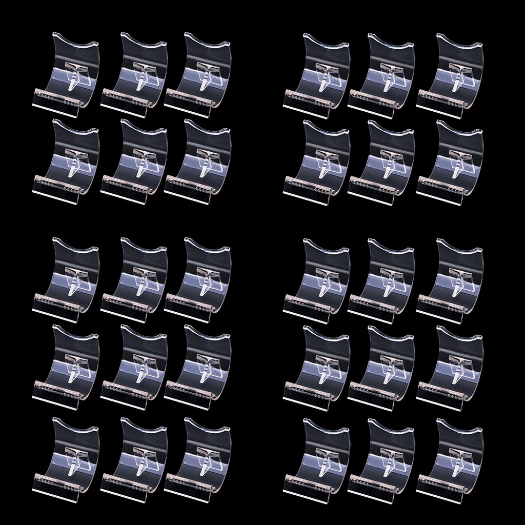 5/10/15pcs Acrylic Lighter Show Display Stand Storage Easel Stand Base Tools Holder for Lighter for Various Lighters Collection