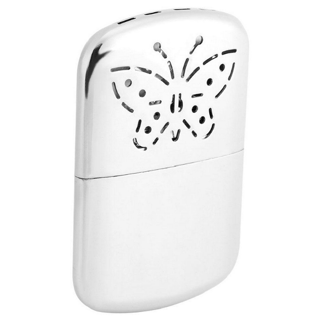 Portable Pocket Hand Warmer Zinc Alloy Portable Pocket Liquid Fuel Hand Warmer Indoor Outdoor Handy Heater: Default Title