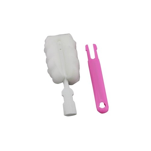 1 pz spugna biberon latte spazzola capezzolo pulizia tazza Scrubber spazzole di lavaggio strumento di pulizia della cucina accessori per bambini