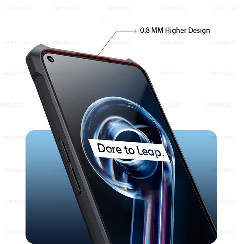 Realmi 9 Pro Plus 5G Fall Klar Acryl Heavy Duty Zurück Abdeckung Für Realme 9i 9 ProPlus Pro + 5G TPU Weichen Stoßfest Stoßstange Coque