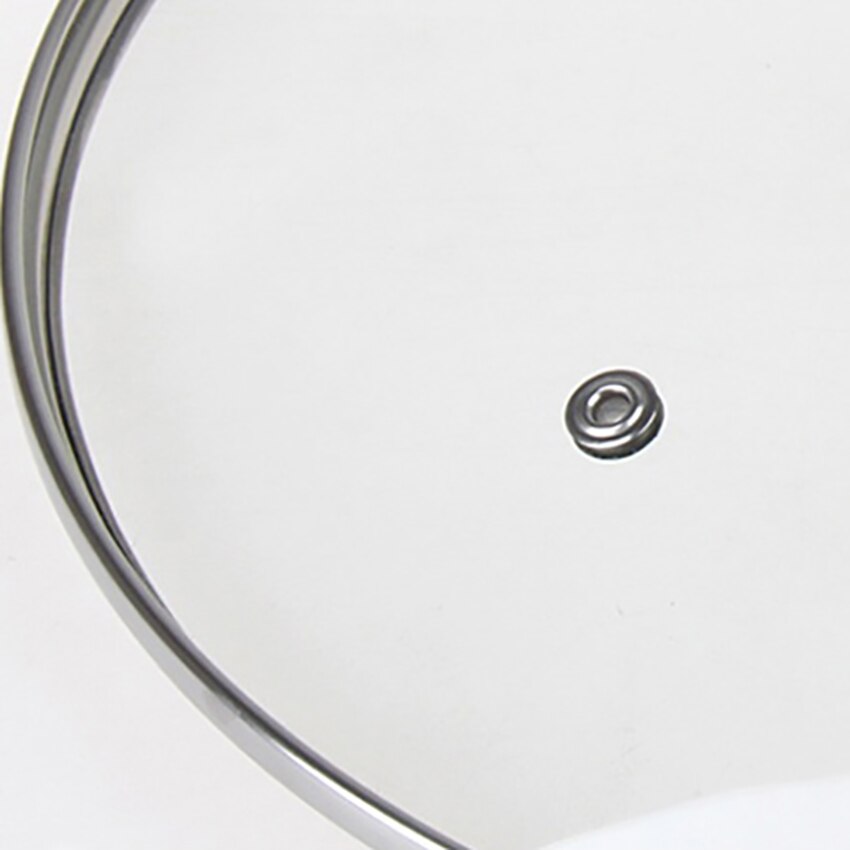28cm/30cm High Temperature Resistant Transparent Pot Lid Kitchenware Cooking Cookware Accessories Round Glass Cover