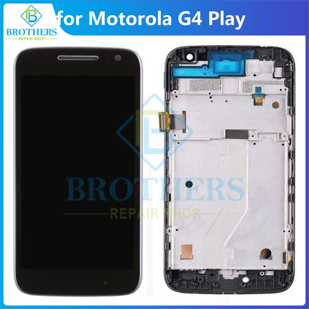Tela touch display lcd para motorola, moto g4 play, forg4play xt1601 xt1602 xt1603 xt1604 xt1607 xt1609, peças para celular