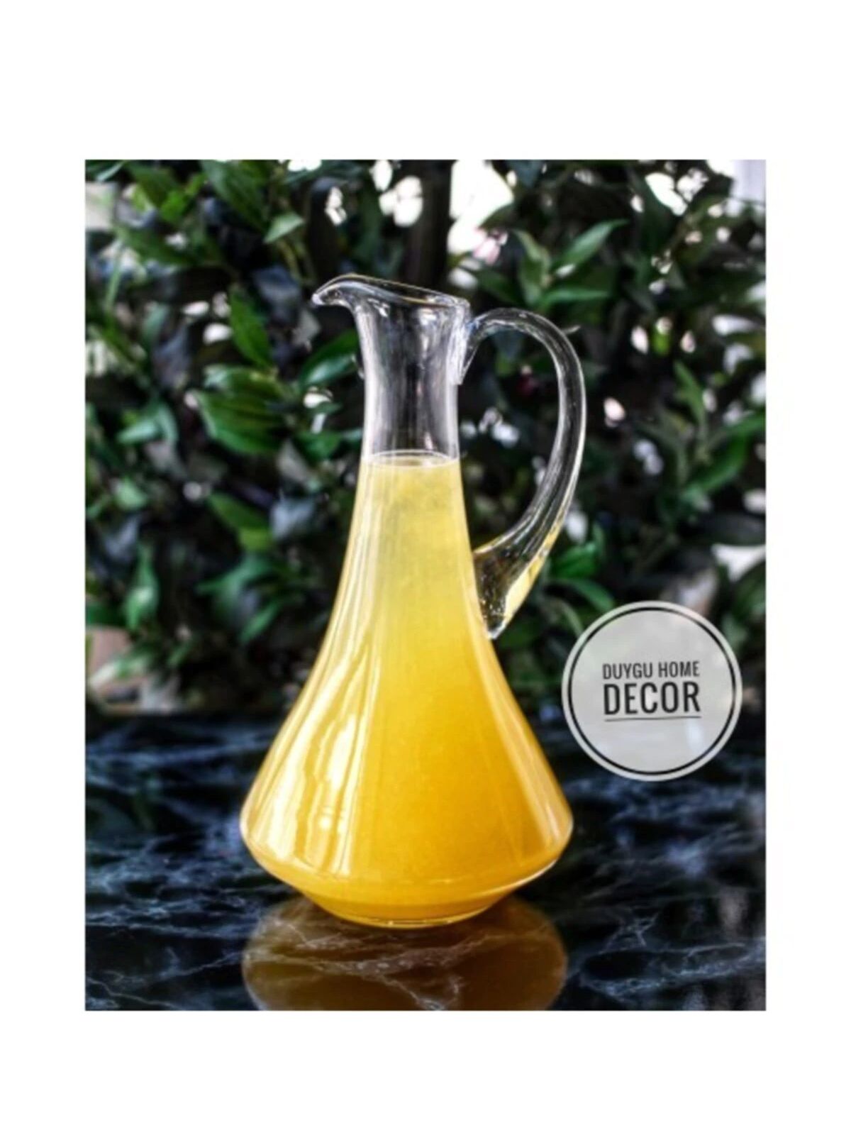 Pichet ananas en verre pressé, 1.7 litre, vintage (D'occasion) à La