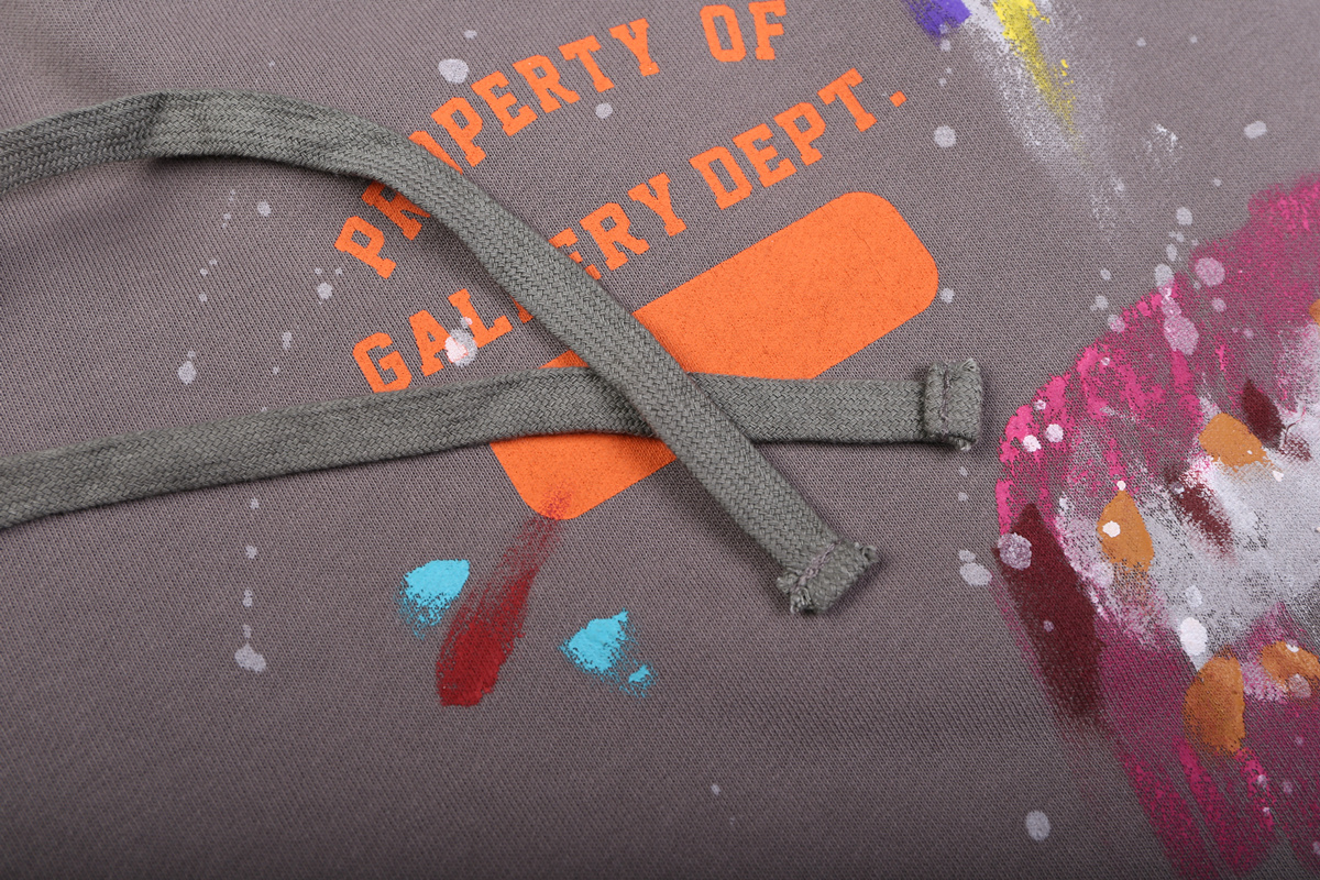 2022 Gallery Dept High Street Shorts Inkt Schilderij Hip-Hop Splash Inkt Curling Broek Mannen Vijf-punt Joggingbroek