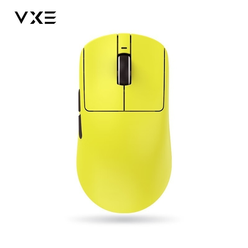 VGN Vxe Dragonfly R1 Pro Max Wireless Mouse Paw3395 Gaming Esports Mouse Sensor Porous Lightweight Ergonomic Peripheral Game PC: Light Brown